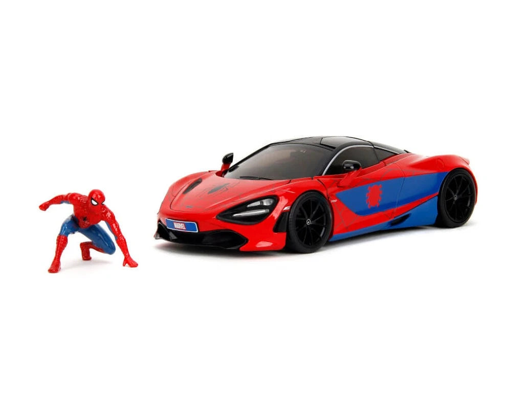 McLaren 720S si figurina Spider-man - 1/24 Jada