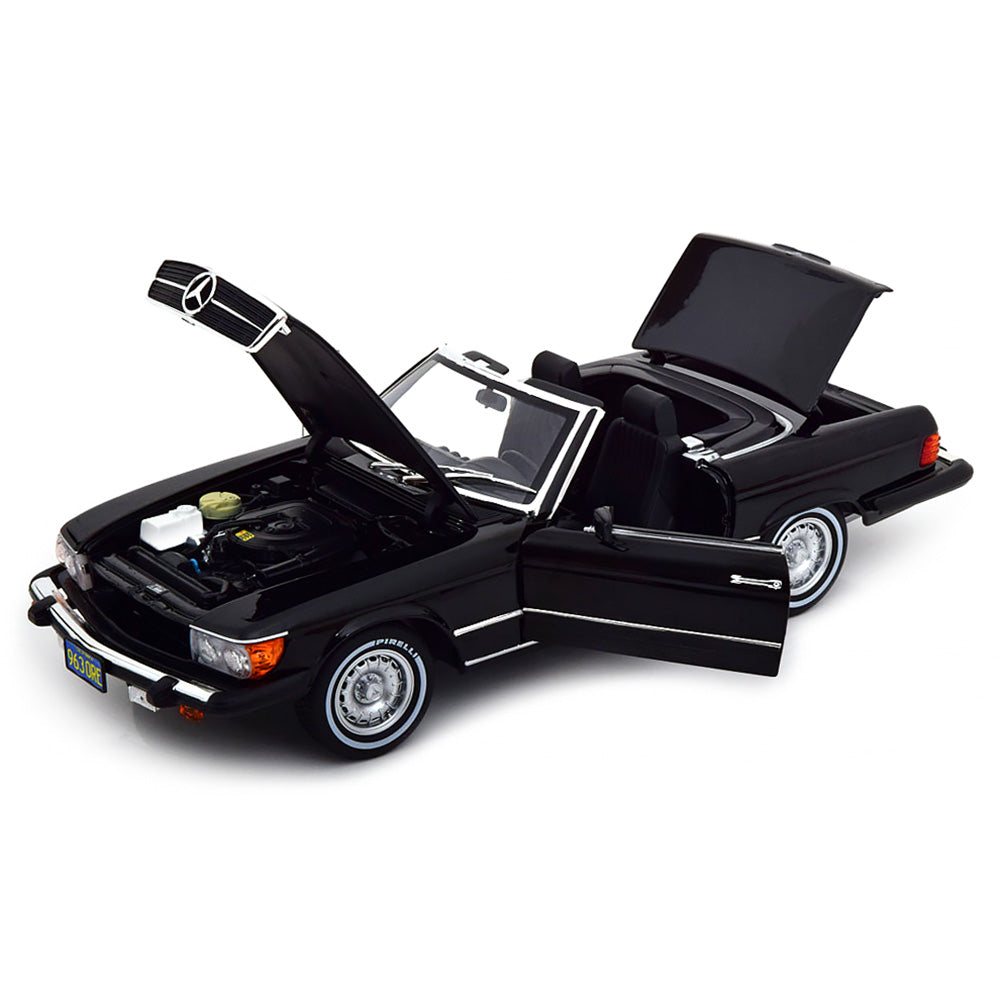 Mercedes-Benz 450 SL 1979 US-Version Black 1000pcs - 1/18 Norev