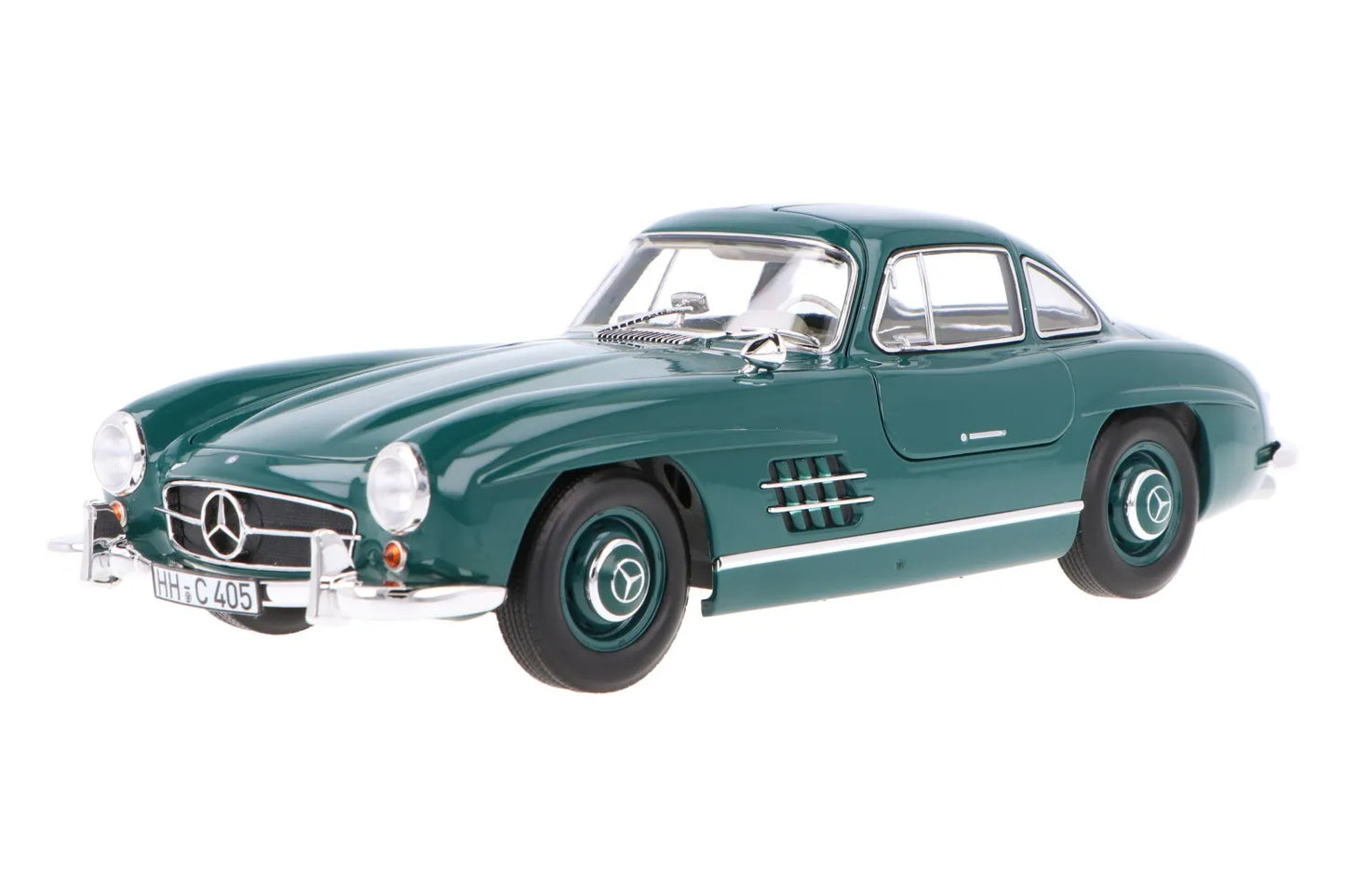 Mercedes-Benz 300 SL 1954 verde - 1/18 Norev