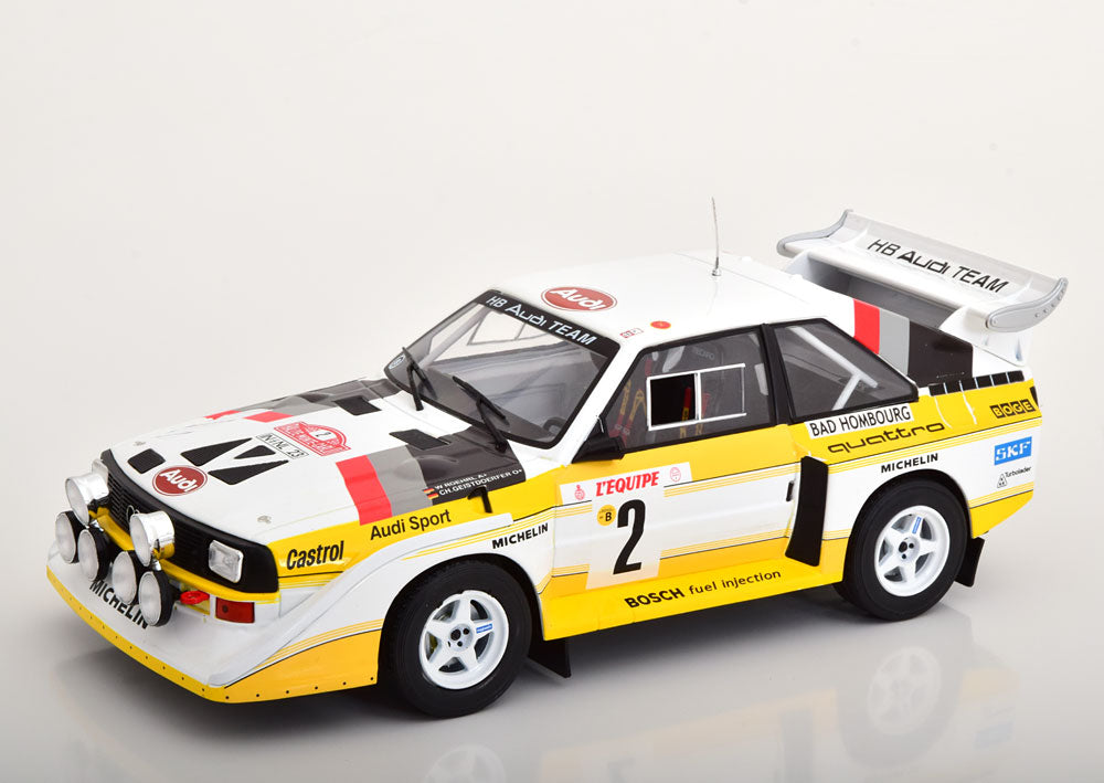Audi Sport quattro S1 #2 Rallye Monte Carlo 1986 - 1/18 IxoModels