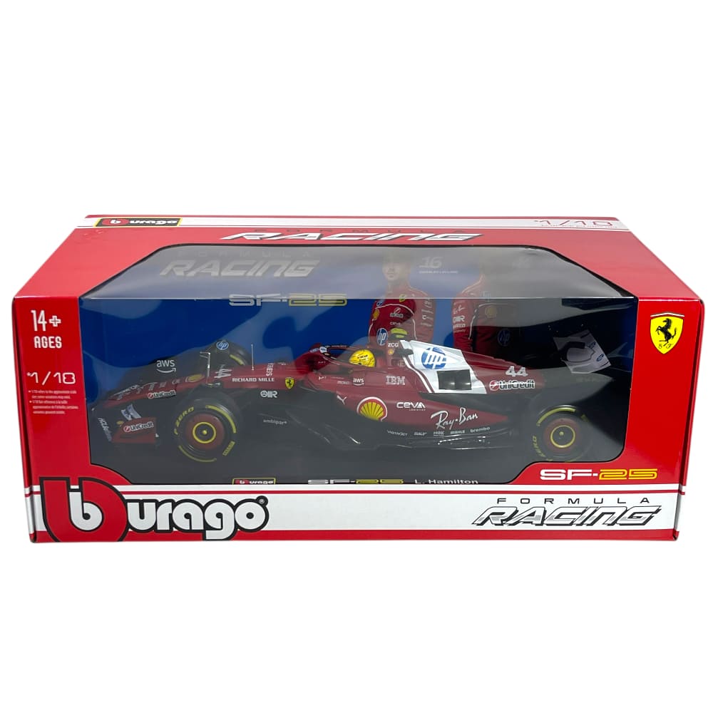 Formula 1 Ferrari SF-25 Lewis Hamilton #44 2025 - 1/18 Bburago
