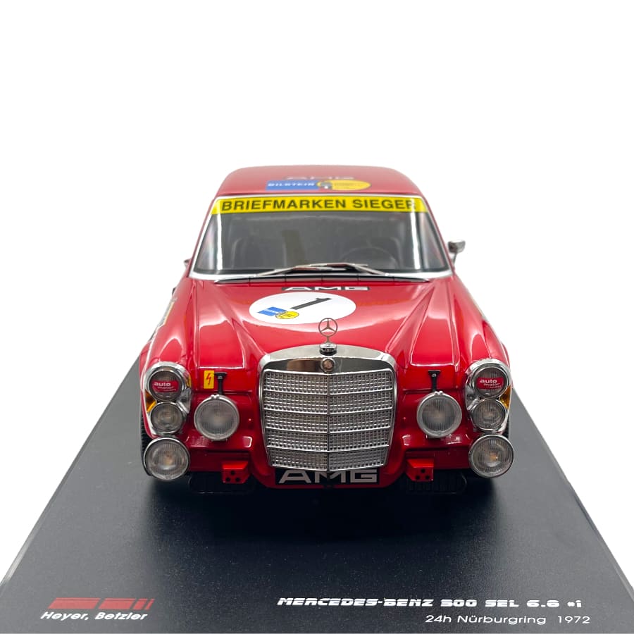 Mercedes-Benz 300 SEL 6.8 #1 24h Nürburgring 1972 Heyer, Betzler - 1/18 Werk83