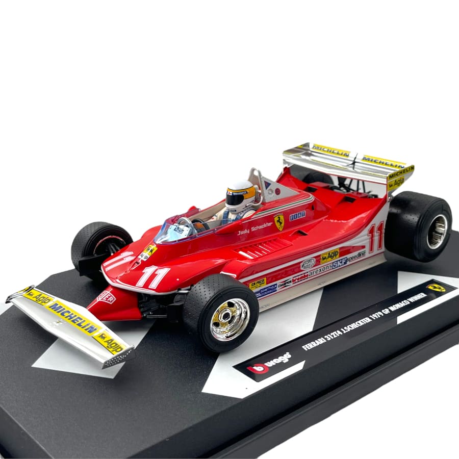 Ferrari 312T4 J.Scheckter 1979 GP Monaco Winner - 1/18 Bburago
