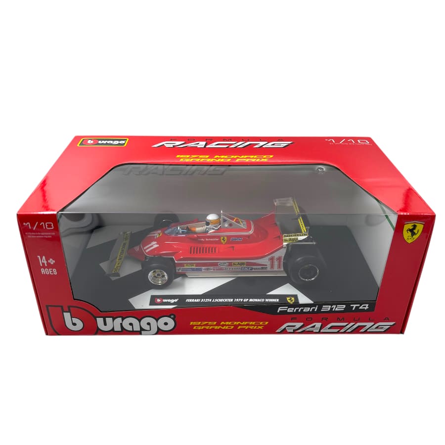 Ferrari 312T4 J.Scheckter 1979 GP Monaco Winner - 1/18 Bburago