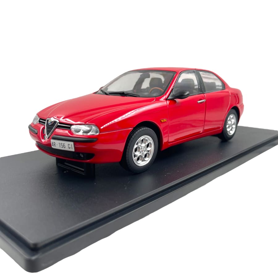 Alfa Romeo 156 2.5 V6 24V rosie 1997 - 1/18 Mitica