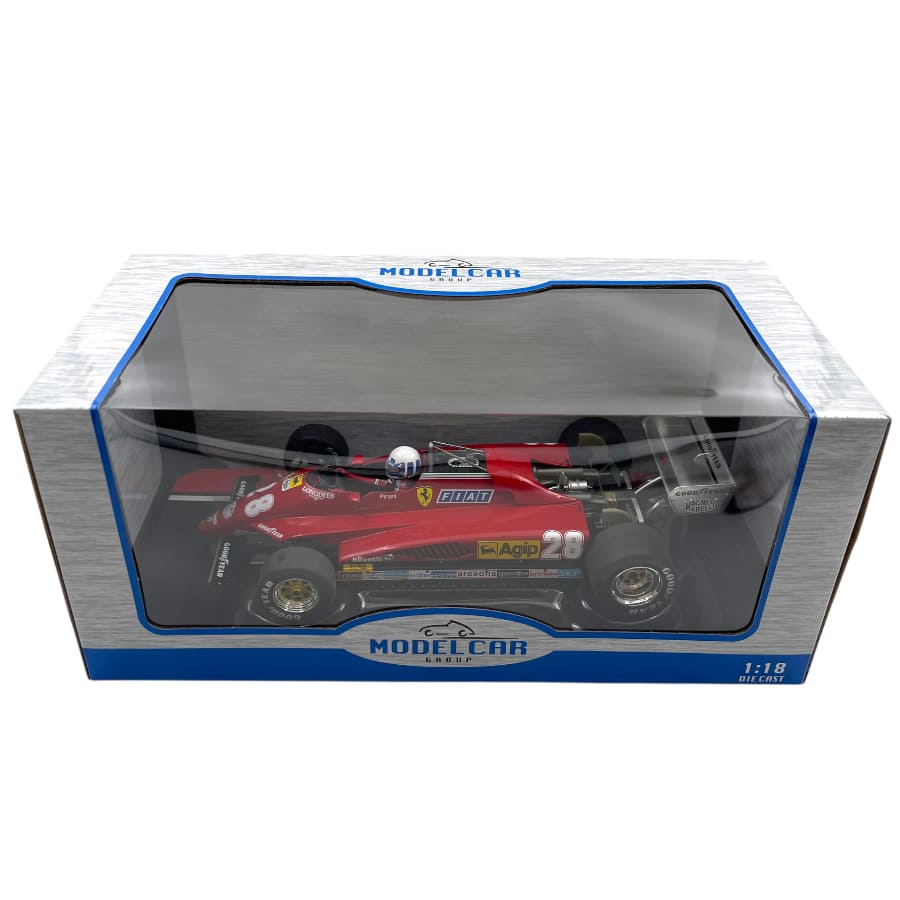Ferrari 126 C2 #28 D.Pironi 2nd GP Monaco 1982 - 1/18 Model Car Group