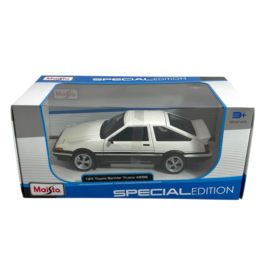 Toyota Sprinter Trueno AE86 alb/negru - 1/24 Maisto