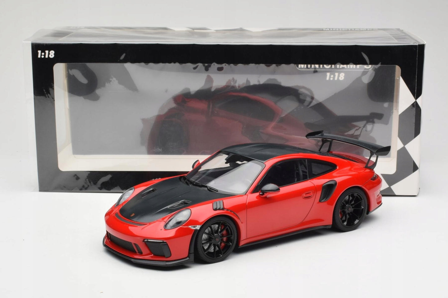 Porsche 911 GT3 RS 2019 rosu 1/402 pcs - 1/18 Minichamps