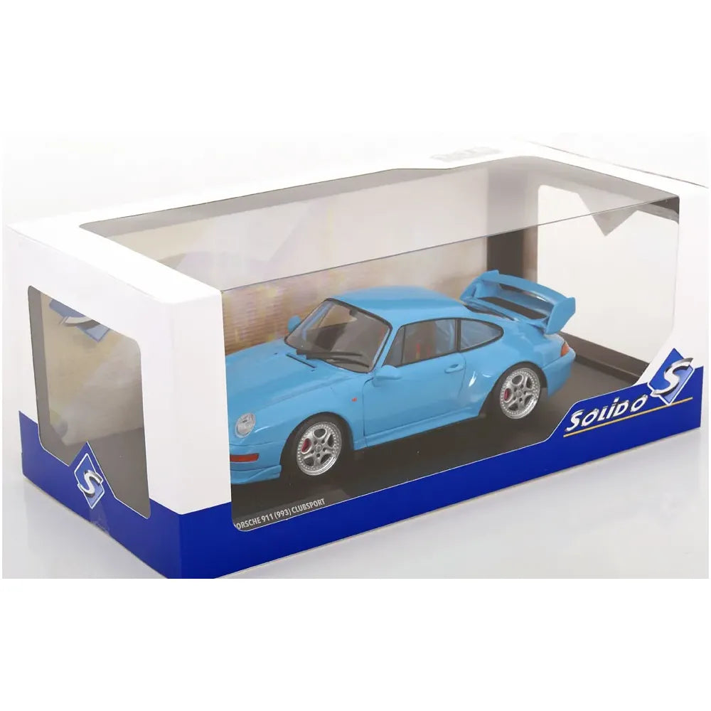 Porsche 911 (993) Clubsport bleu 1997 - 1/18 Solido