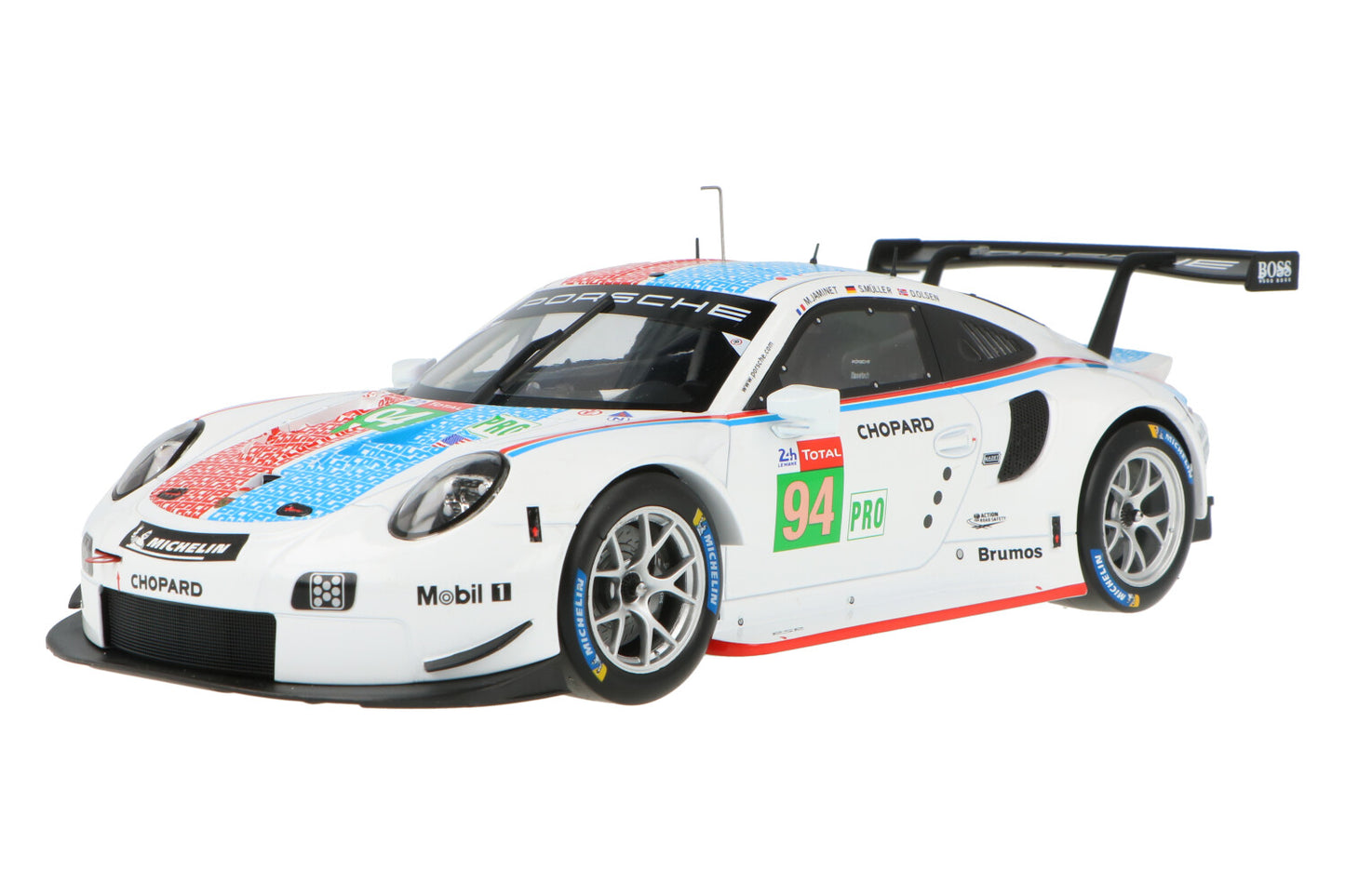 Porsche 911 RSR 24H LeMans 2019 #94 - 1/18 IxoModels