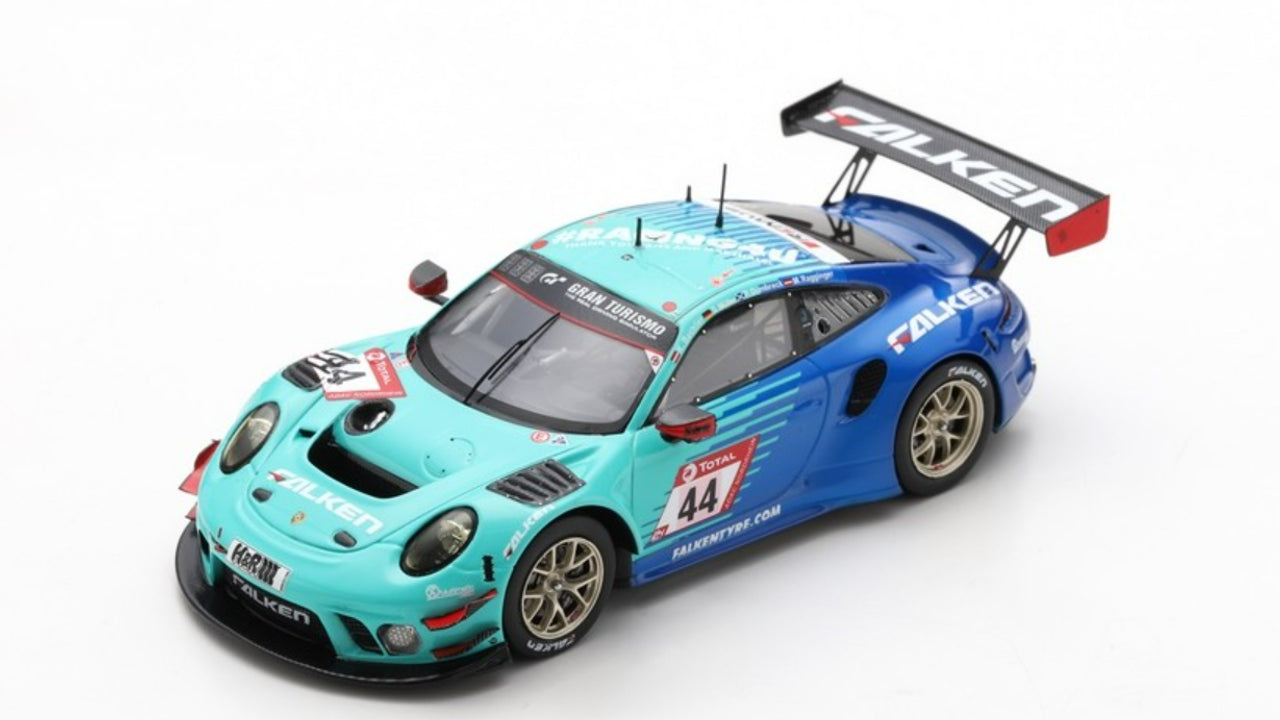 Porsche 911 Gt3 R #44 24h Nurburgring 2020 cu vitrina plexiglass - 1/43 IxoModels