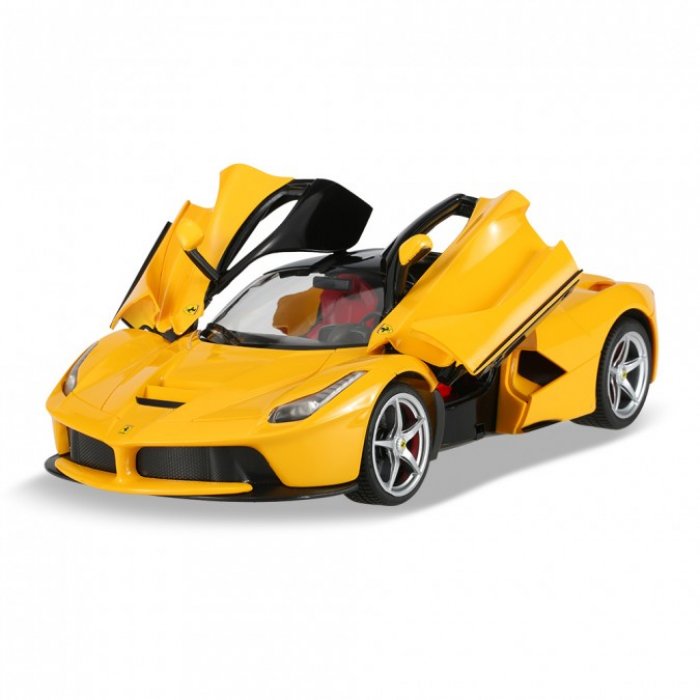 Ferrari LaFerrari galben cu telecomanda - 1/14 Rastar