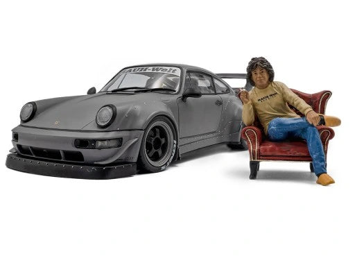 Porsche RWB Bodykit cu figurina - 1/18 Solido