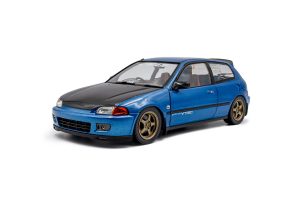 Honda Civic albastra 1991 - 1/18 Solido