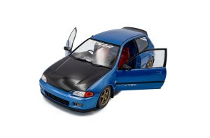 Honda Civic albastra 1991 - 1/18 Solido