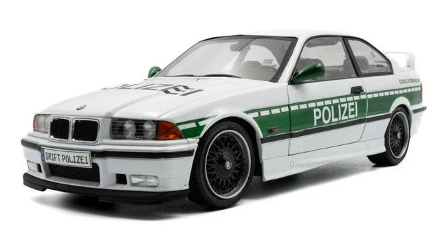 BMW E36 Coupe M3 Drift Polizei 1991 - 1/18 Solido