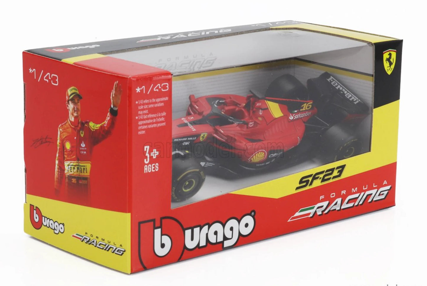 Formula 1 Charles Leclerc Ferrari SF-23 #16 Italy GP Formula 1 2023 - 1/43 Bburago