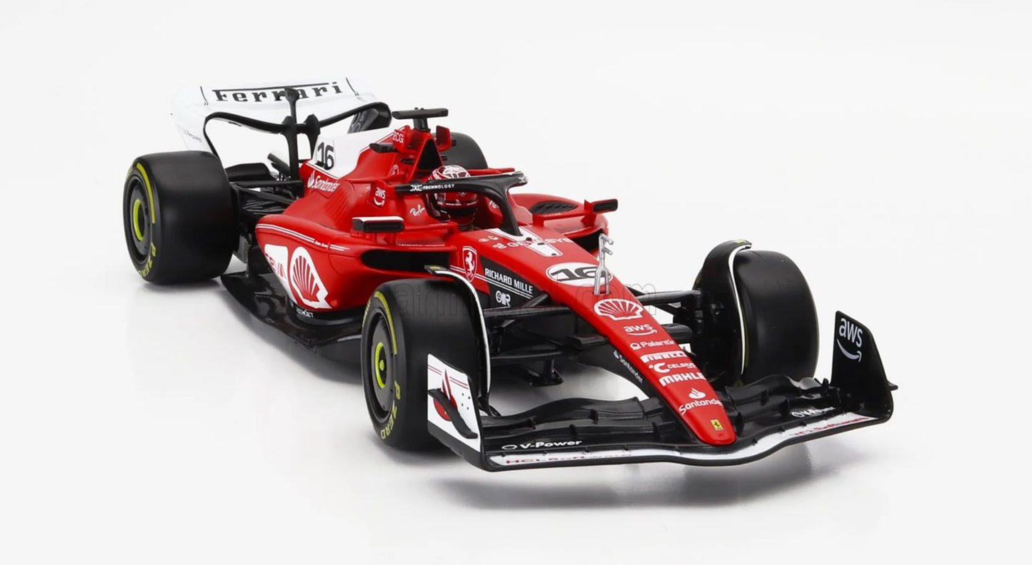 Formula 1 Ferrari SF-23 2nd Las Vegas GP #16 Charles Leclerc - 1/18 Bburago