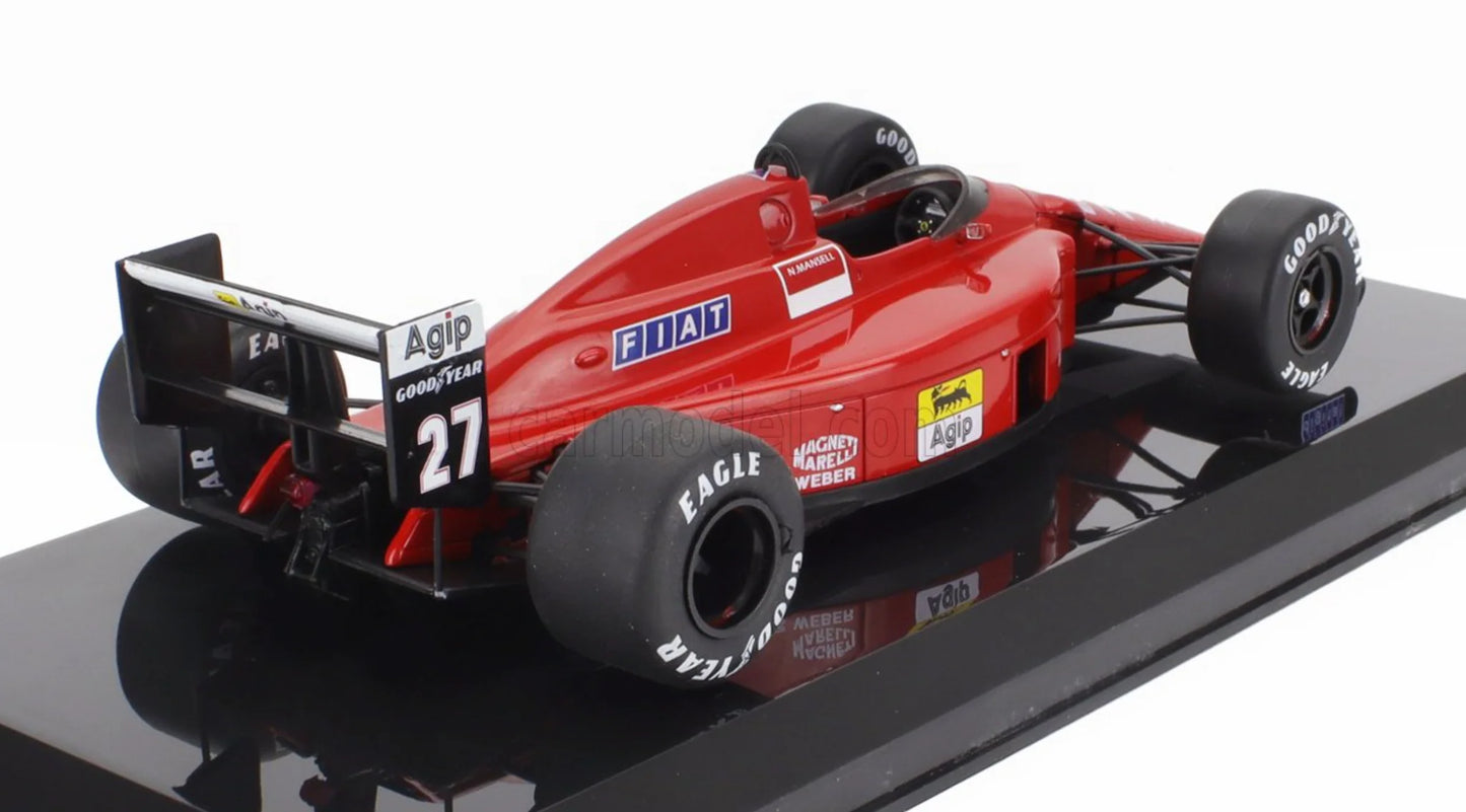 Formula 1 Ferrari F1-89 Nigel Mansell 1989 #27 cu vitrina plexiglass - 1/24 Premium Collectibles