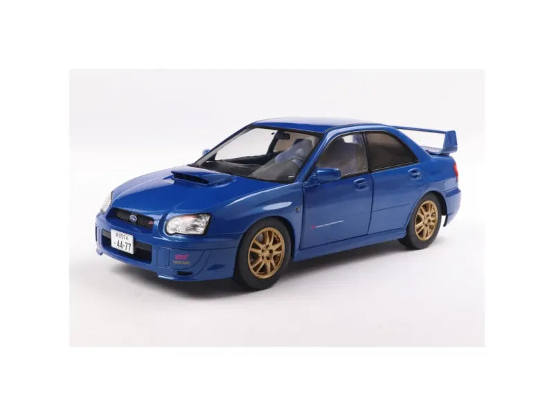 Subaru Impreza WRX STI albastru 2003 - 1/18 Solido