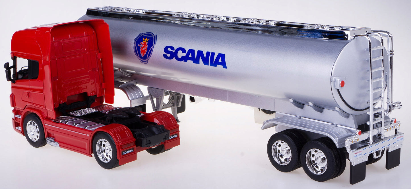 Camion Cap Tractor Scania cu remorca-cisterna - 1/32 Welly