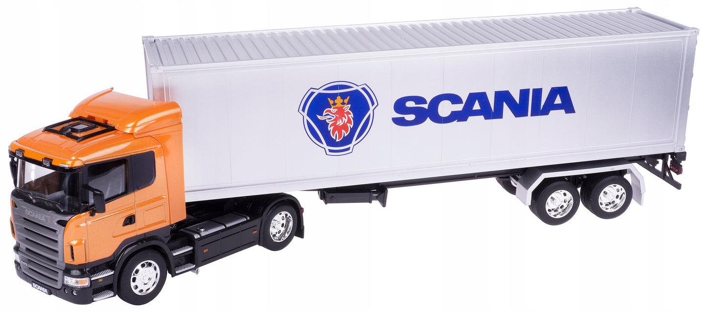 Camion Cap Tractor Scania cu remorca - 1/32 Welly