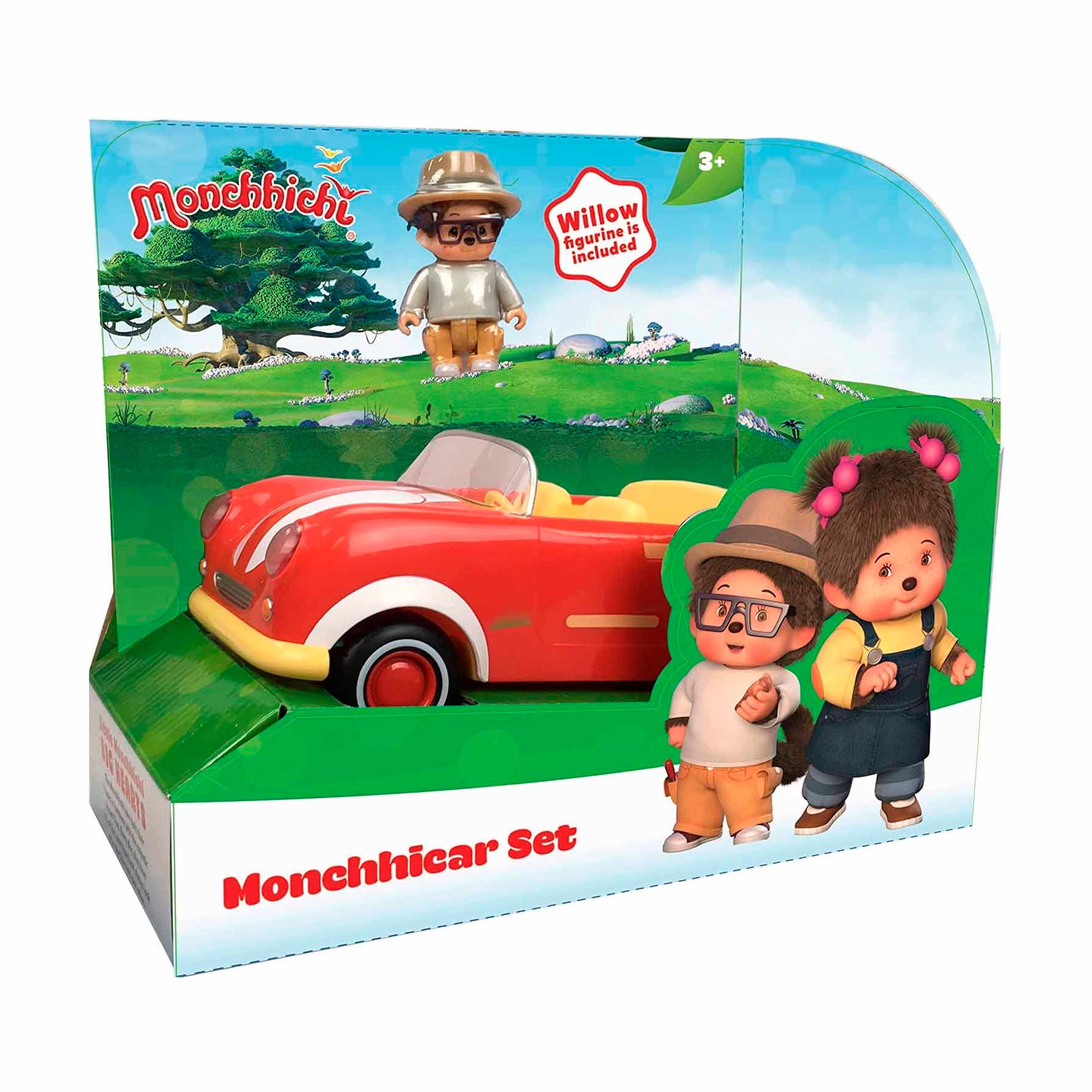 Masinuta Monchhicar cu figurina - Silverlit
