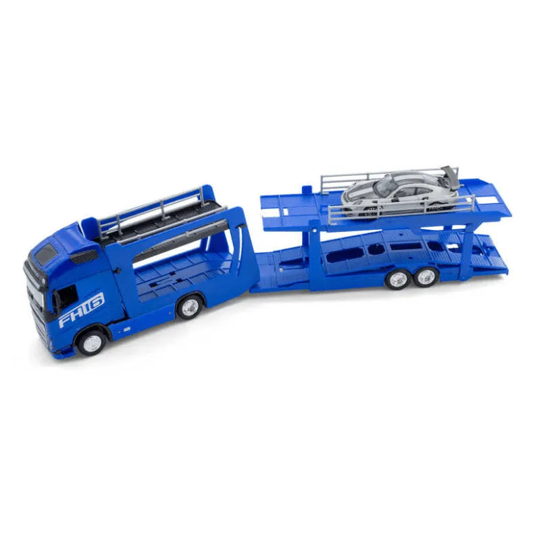 Transportor Volvo FH16 si Porsche 911 GT2 RS - 1/43 Bburago