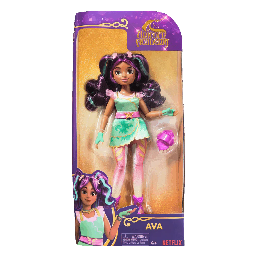 Papusa fashion Unicorn Academy - Ava 24cm