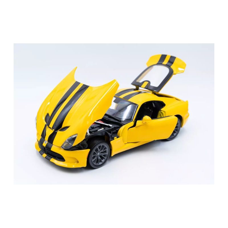 Dodge Viper GTS SRT 2013 galben/dungi negre - 1/18 Maisto