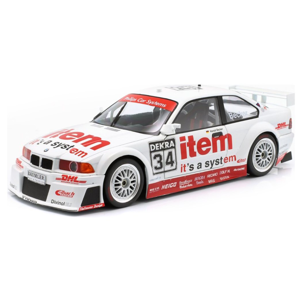 BMW 325i Coupe E36 DTM #34 DTM 1994 Harald Becker - 1/18 WERK83