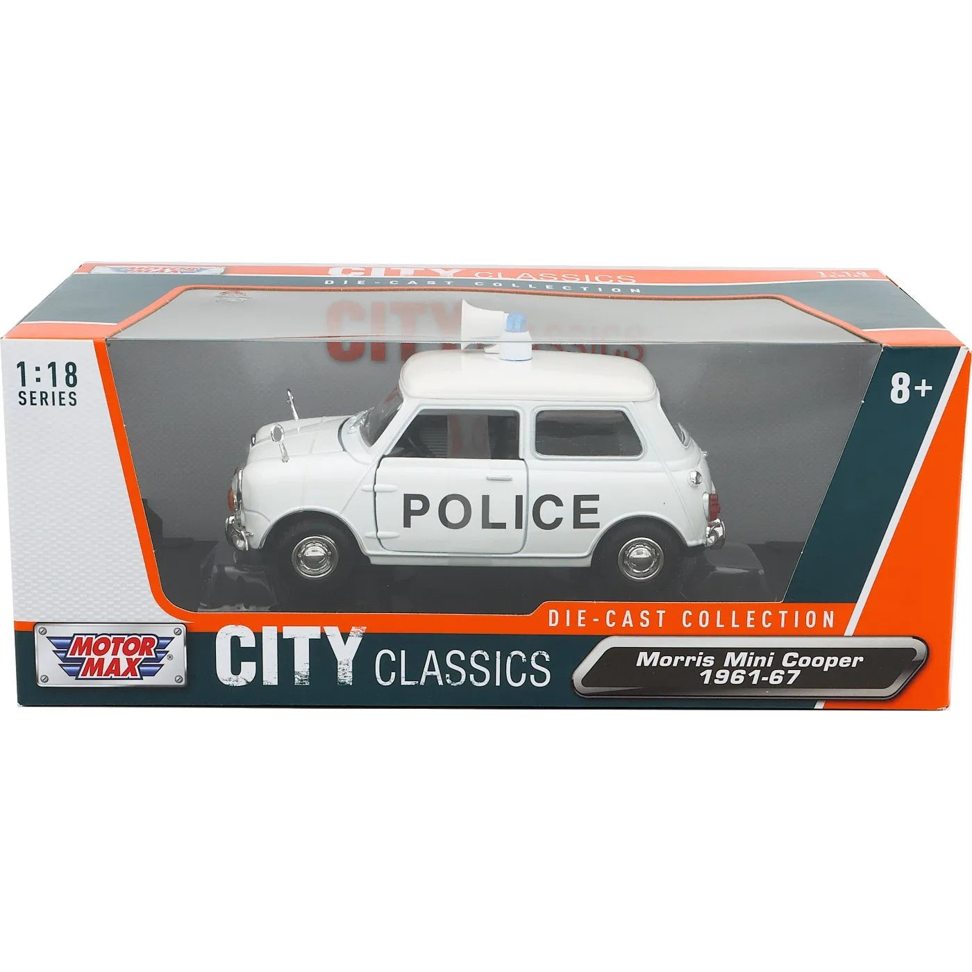 Morris Mini Cooper 1961 - 1967 - 1/18 Motormax