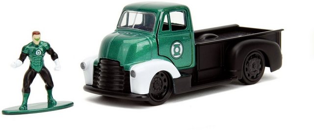 Chevrolet Coe Pickup 1952 si figurina Green Lantern - 1/32 Jada