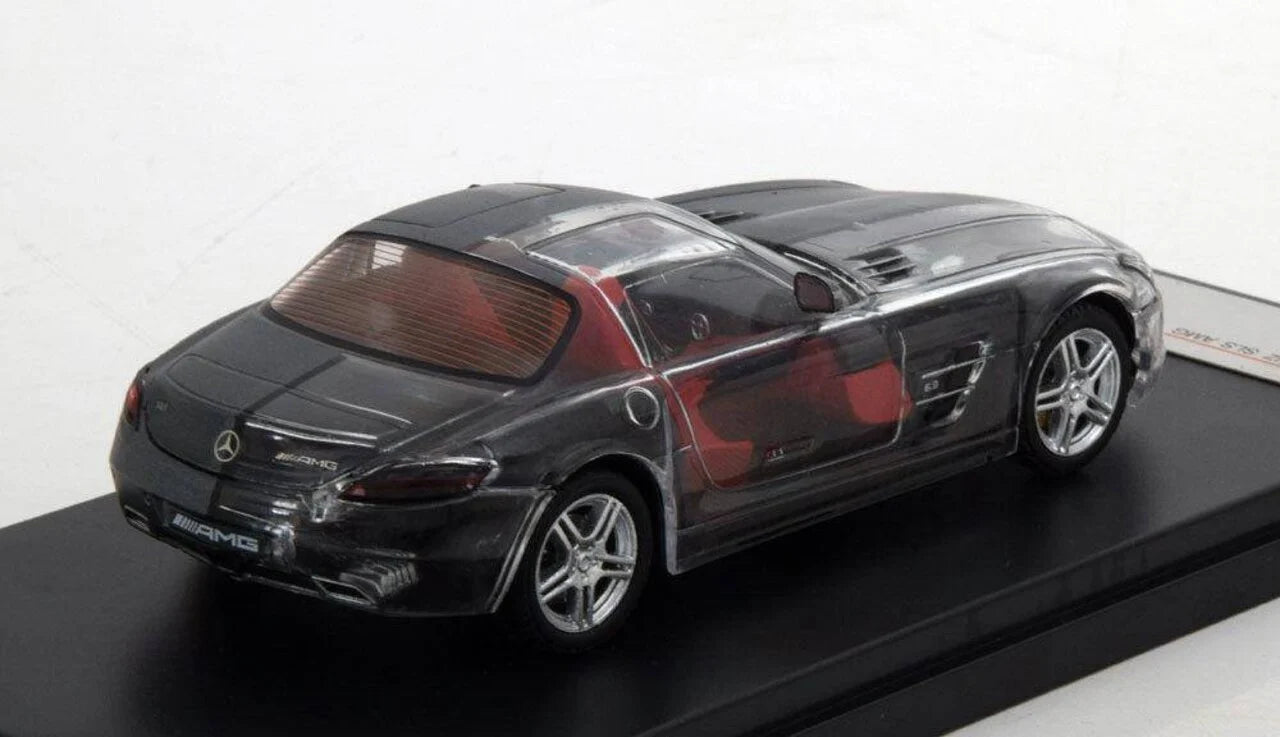 Mercedes SLS Amg 2011 cu vitrina plexiglass - 1/43 IxoModels