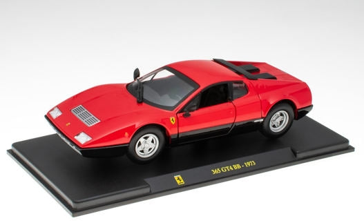 Ferrari 365 GT4 BB 1973 cu vitrina plexiglass - 1/24 Bburago