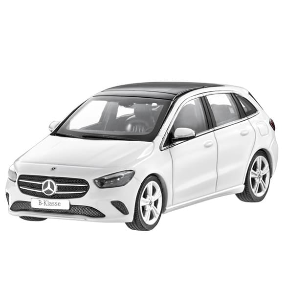 Mercedes B-Class alb cu vitrina plexiglass - 1/43 Herpa