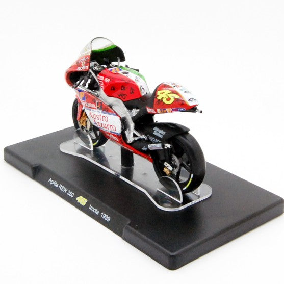 Motocicleta Aprilia RSW 250 Imola 1999 - 1/18 Altaya