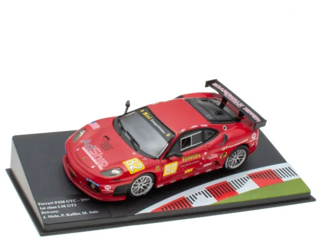 Ferrari F430 GTC #82 2009 1st Class LM GT2 cu vitrina plexiglass - 1/43 Altaya