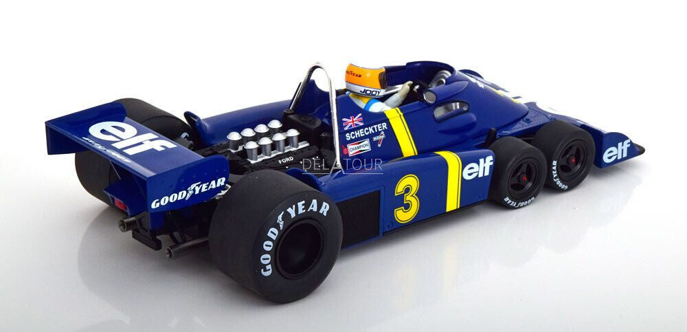 Formula 1 Tyrrell Ford P34-2 #3 Winner Sweden GP 1976 - 1/18 Model Car Group