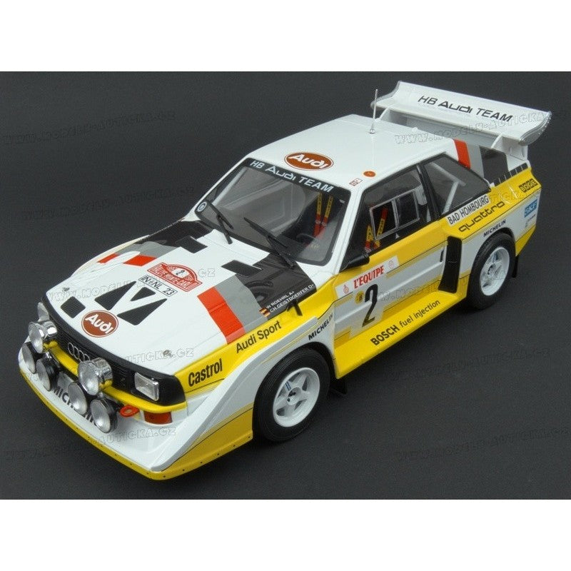 Audi Sport quattro S1 #2 Rallye Monte Carlo 1986 - 1/18 IxoModels