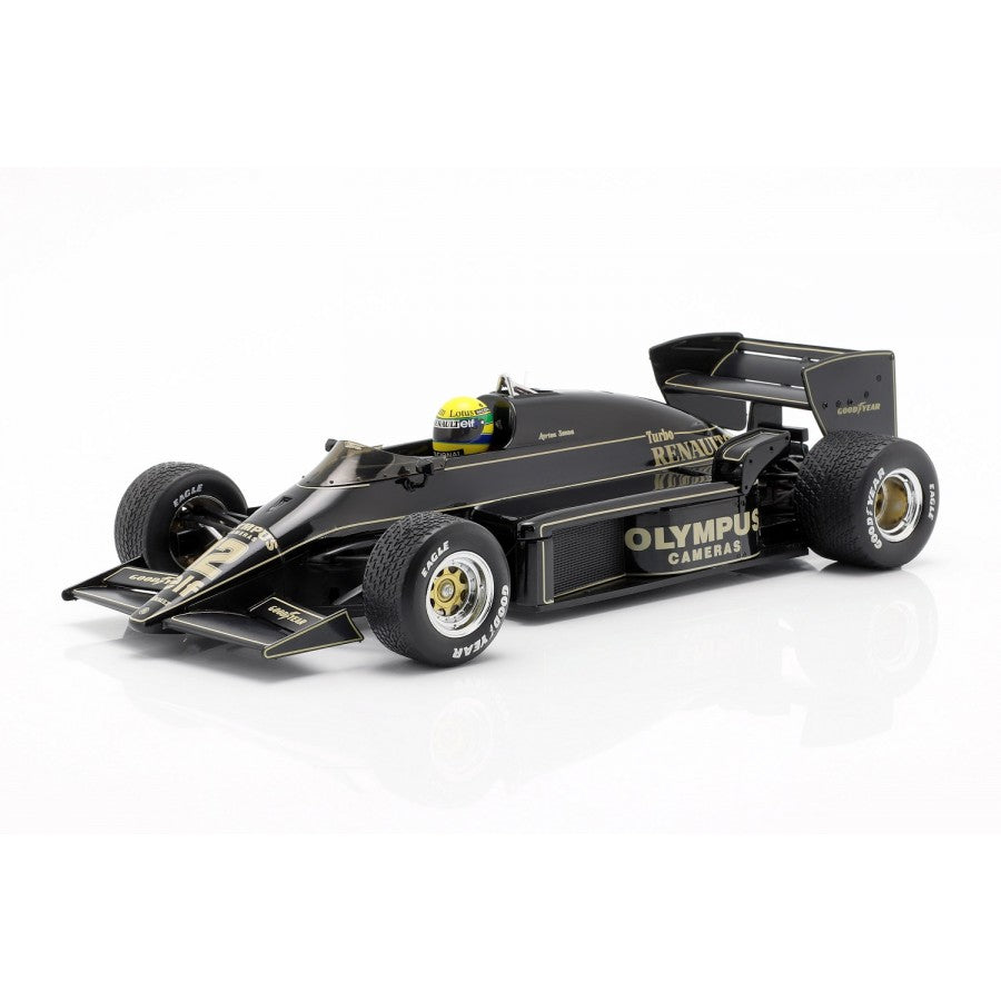 Ayrton Senna Lotus 97T #12 Winner Portugal GP Formula 1 1985 - 1/18 Premium X
