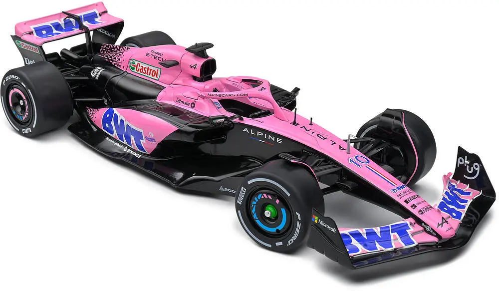 Formula 1 Alpine A523 Presentation Version pink edition - 1/18 Solido
