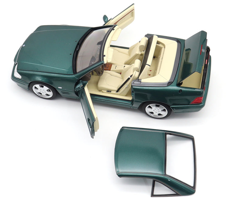 Mercedes-Benz SL500 1999 verde - 1/18 Norev