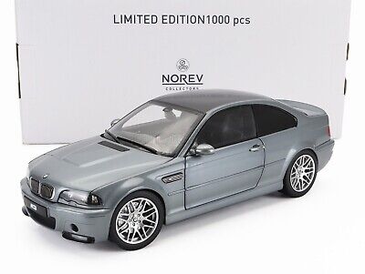 BMW M3 CSL 2003 gri 1000pcs - 1/18 Norev