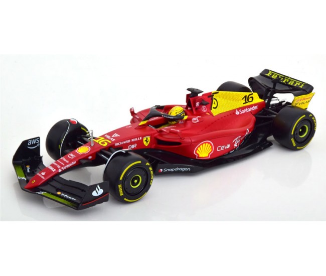 Formula 1 Ferrari F1 F1-75 #16 2nd Italian GP 2022 Charles Leclerc - 1:18 Bburago