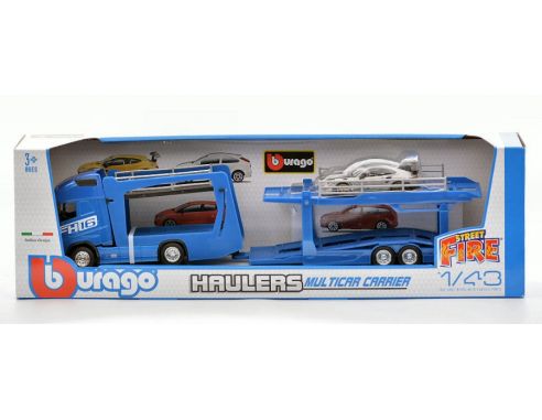 Transportor Volvo FH16 si Porsche 911 GT2 RS - 1/43 Bburago