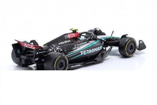 Macheta Formula 1 Lewis Hamilton Mercedes-AMG F1 W15 #44 Winner British GP Formula 1 2024 - 1/43 Bburago