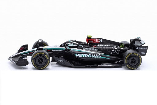 Macheta Formula 1 Lewis Hamilton Mercedes-AMG F1 W15 #44 Winner British GP Formula 1 2024 - 1/43 Bburago
