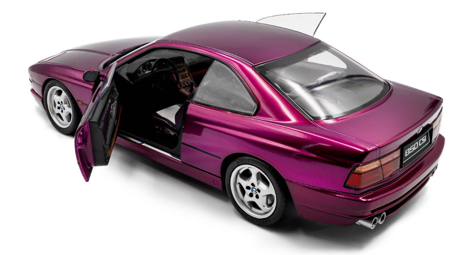 BMW 850 CSi mov 1991 - 1/18 Solido