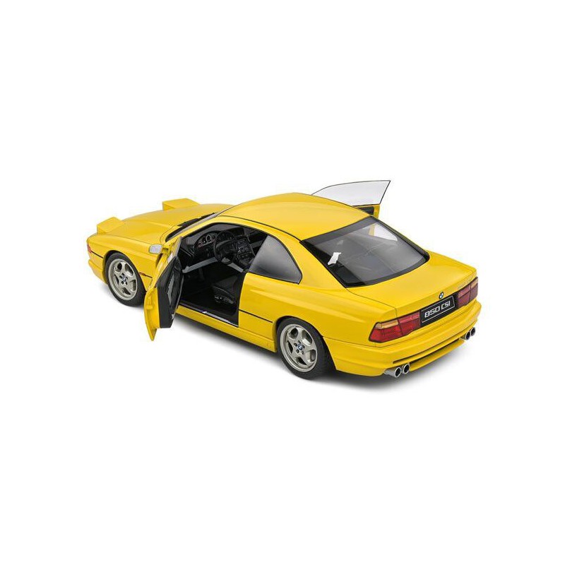 BMW 850 Csi (E31) galben - 1/18 Solido